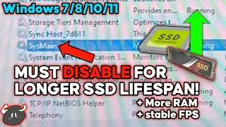 How to disable Superfetch/Sysmain on Windows 10/11 for SSD lifespan — (Quick tip #3)