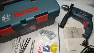 Unboxing BOSCH GSB 550 Freedom Kit