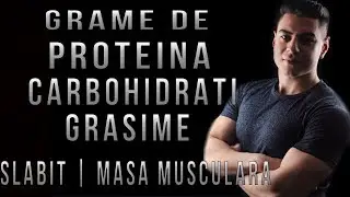 Câte grame de proteina | carbohidrati | grasime iti trebuie?Afla aici. Cea mai buna metoda posibila