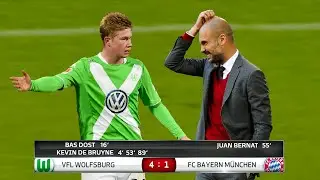 The Day Kevin De Bruyne Showed No Mercy For Pep Guardiola
