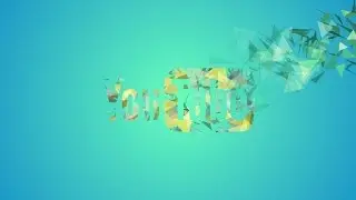 FREE AFTER EFFECTS TEMPLATE: Polygon Particle Logo,