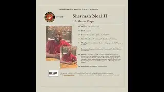 Interview: USMC Sherman Neal II , Captain