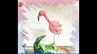 МК🦩Фламинго из мастики от Людмилы Варфоломеевой🦩Flamingo from mastic