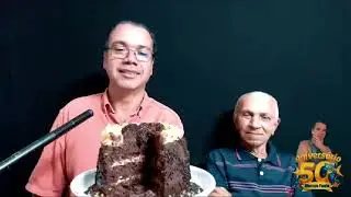 Meus 50 Anos - Corte do bolo | 8 de Outubro