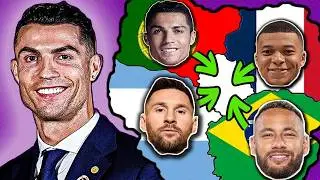 FOOTBALL Imperialism: TOP SCORERS Players🥇(Ronaldo, Messi, Neymar, Mbappe, Benzema, Zlatan)🏆