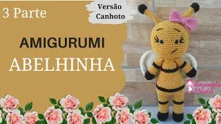(Left-handed Version) Amigurumi Bee Step by Step (Part 3)