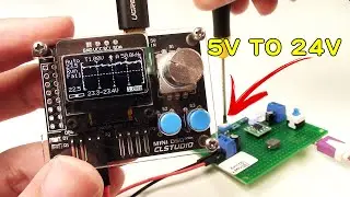 How to weld a 5V to 24 V boost circuit using the DC convert IC.