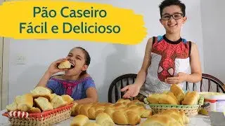Pão Caseiro Fácil e Delicioso!