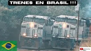 Fuimos a BRASIL a ver TRENES VLI RUMO y MRS