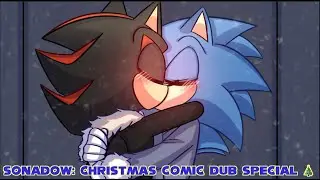 A Sonadow Christmas 🎅| Sonadow Christmas Comic dubs 🎄💙