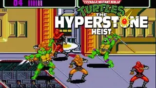 TMNT: The Hyperstone Heist - Two Player Full Playthrough, No Commentary