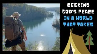 Seeking God's Peace in a World that Takes #faith #camping #ChristianLiving #minimalism #freedom