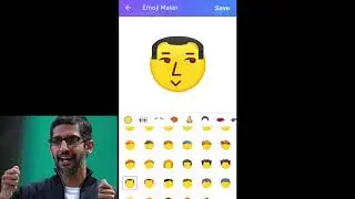 Emoji Maker - Sundar Pichai | Create Your Own Emoji!!