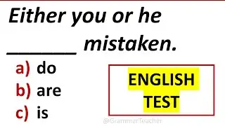 ENGLISH TEST. FUN QUIZ.