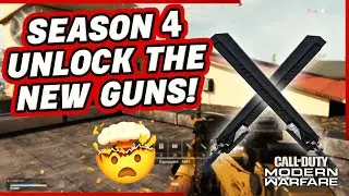 How to Unlock Fennec, CR-56 Amax and Kali Sticks - Modern Warfare Season 4 Tutorial