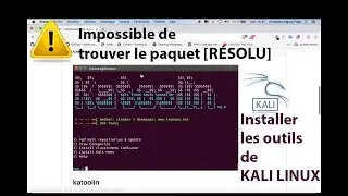 KATOOLIN : "Impossible de trouver le paquet" [Updated] & Installer les outils de KALI LINUX 2019