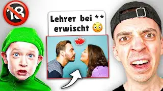 ICH reagiere auf PEINLICHE ZUSCHAUER BEICHTEN! 😳 (Lehrer erwischt bei **)