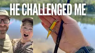 Father vs. Son - Fishing Challenge.