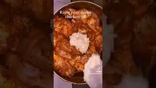 Clean your chicken