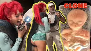 Cloning a Cute Girl off a 250LB Snake🧬