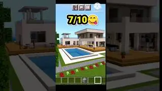 Minecarft Which🤔house is🤑best#shorts