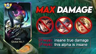 I USED MAX TRUE DAMAGE ALPHA 💀 THIS BUILD IS ACTUALLY ILLEGAL?! 😨
