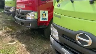 Truck Bak hino dutro kuat di segala medan