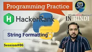 Python Programming Practice with HackerRank | Python in Hindi | #86 