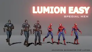 Special men character animation for Lumion | Lumion Easy