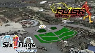 Rendering of Flash Vertical Velocity | Six Flags Great Adventure New for 2024