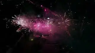 #fireworks show #closing Pekan Raya Jakarta (DJI AVATA)