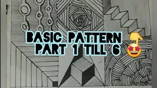 basic pattern from part 1 to 6 , easy to draw ...