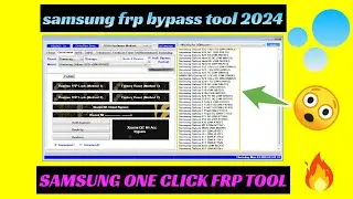 SAMSUNG FRP BYPASS 2024 ALL ANDROID | SAMSUNG FRP ENABLE ADB TOOL | Erase FRP New OS