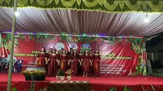 Yel-Yel Namaposo GKPS BAHGERGER | Natal & Sayembara SERDAMALO 2023 i Tarean