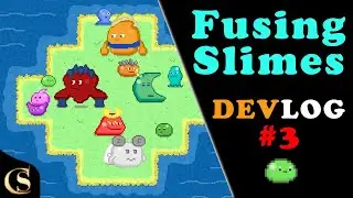Fuse Slimes and Gather Jellies - Indie Game Devlog  #3