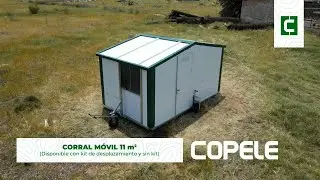 Corral Móvil 11m2 para gallinas | Copele
