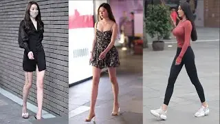 抖音街拍穿搭 / 抖音性感美女热门合集 Mejores Street Fashion Tik Tok | Hottest Chinese Girls Street Fashion Style #6