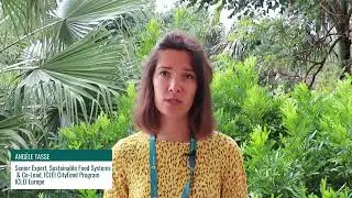 Voices of our #AfriFOODlinks partners featuring Angèle Tasse