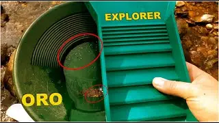⛏️ C'E ORO ANCHE QUI UNA MINIERA D'ORO!! - Sluice Box EXPLORER [come cercare oro by #GOLDORO]