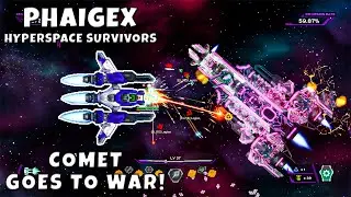 High-Octane Ultra-Speed Comet-Ship! - PhaigeX: Hyperspace Survivors