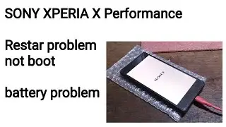 sony xperia x performance restar not boot to menu