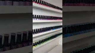 Setup my new gel Polish shelves with me from Ikea! What do you think of the final result? 🌸 #nails