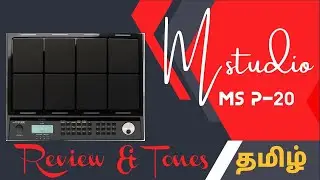 Mstudio Ms P-20 Octapad || Tones review || Mstudio || Indian made || beginners || Roland || Yamaha