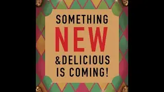 Something delicious is coming