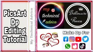 Dp Editing PicsArt Tutorial || PicsArt  Dp Editing PicsArt Tutorial || Very Simple