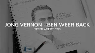 Jong Vernon - Ben Weer Back | Album Cover Speed Art #photoshop