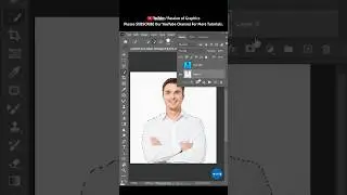 Select White Object on White Background in Photoshop 👌👍 #shorts #photoshop
