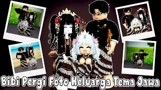 AUNT GOES TO TAKE A FAMILY PHOTO FOR THE FIRST TIME (JAVANESE THEME) || BROOKHAVEN RP 🏡 ROBLOX IN...