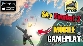 SKY COMBAT 2: Air Combat PvP Gameplay - Low End Device