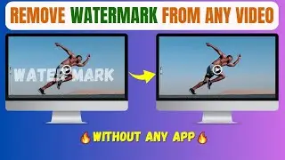 How To Remove Watermark From Video Without Blur Online Free